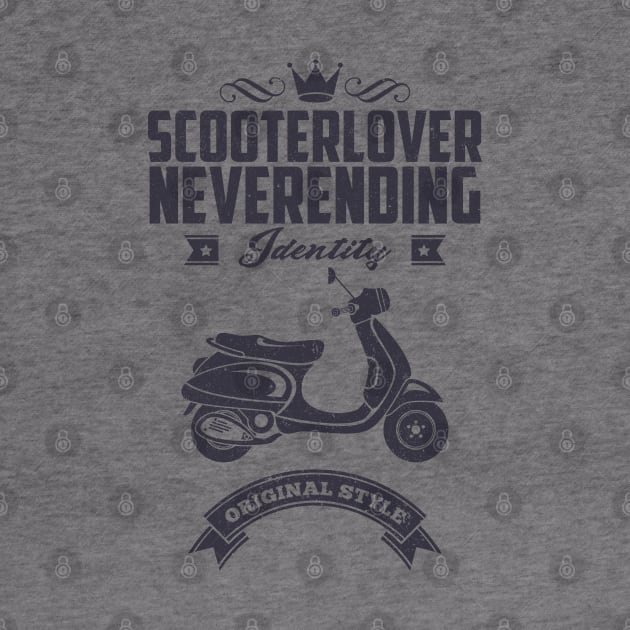 Scooter Lover Never Ending Identity by UB design